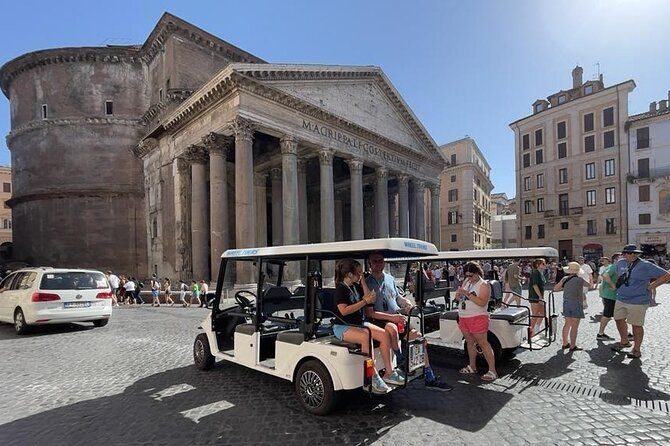 Rome by golf cart: the great classics without the effort